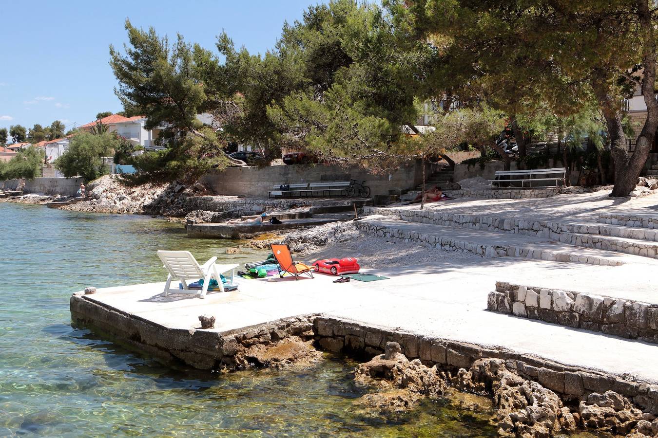 Ganze Ferienwohnung, Spacious room near beach, w private bathroom in Arbanija, Ciovo