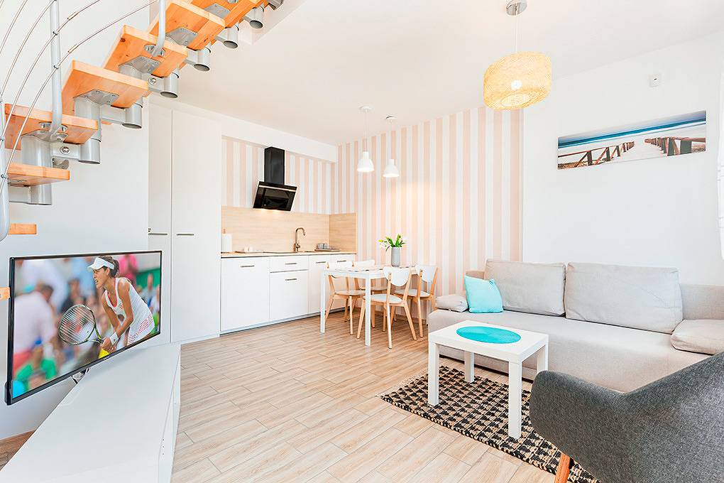 Ferienhaus "Piaskowe Domki" in Grzybowo, Polnische Ostsee