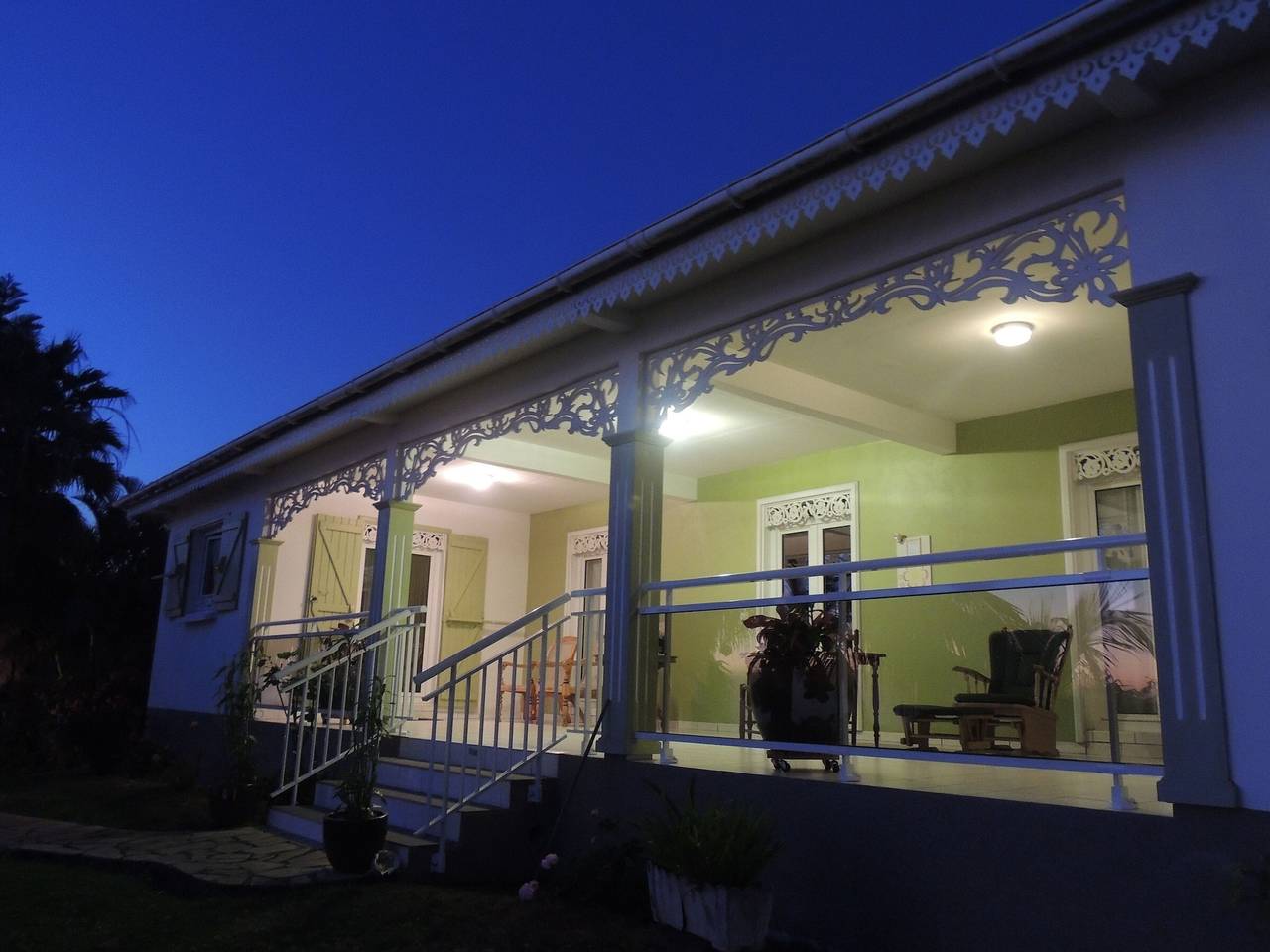 Gîte Créole pour 6 pers. à Saint-Leu avec vue sur la baie in Saint-Leu, Île de la Réunion