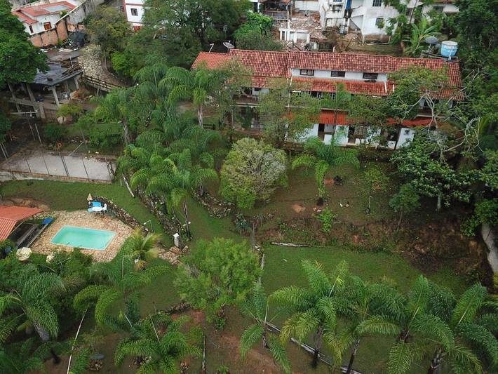 Casas e apartamentos de temporada para 6 pessoas, com vista e jardim e ainda piscina em Diamantina