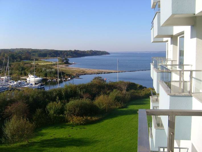 Ferienwohnung für 2 Personen, mit Balkon und Ausblick in Glücksburg