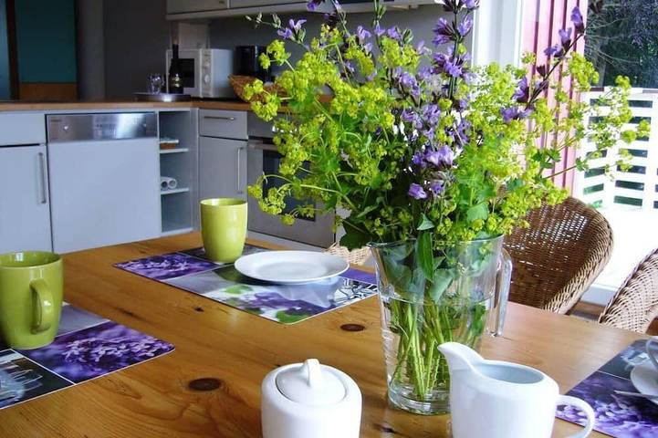 Bauernhof für 5 Personen, mit Balkon und Garten sowie Sauna