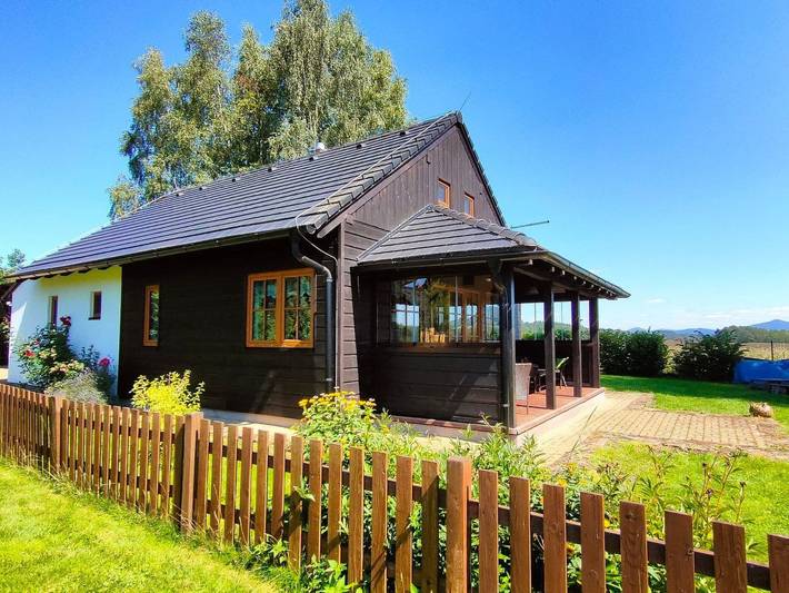 Ferienhaus für 8 Personen, mit Terrasse und Garten in der Böhmische Schweiz