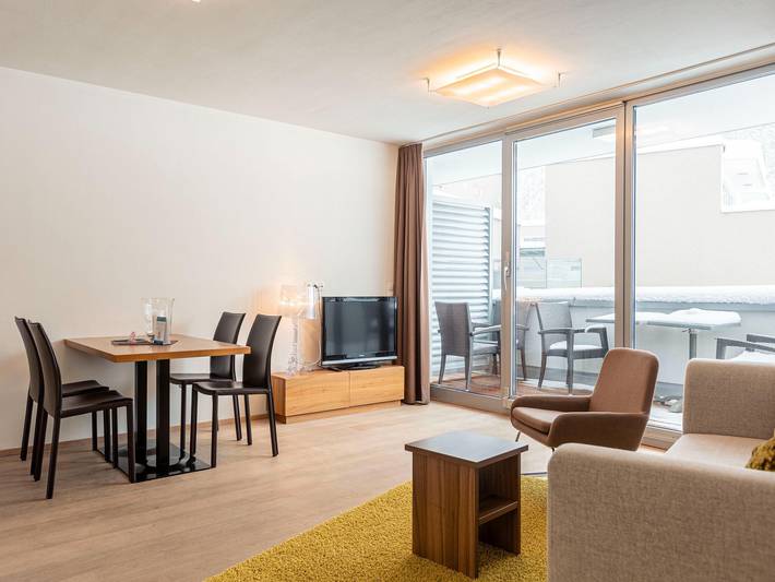 Ferienwohnung für 4 Personen, mit Terrasse und Balkon/Terrasse sowie Sauna und Pool, mit Haustier in Radstadt - 2
