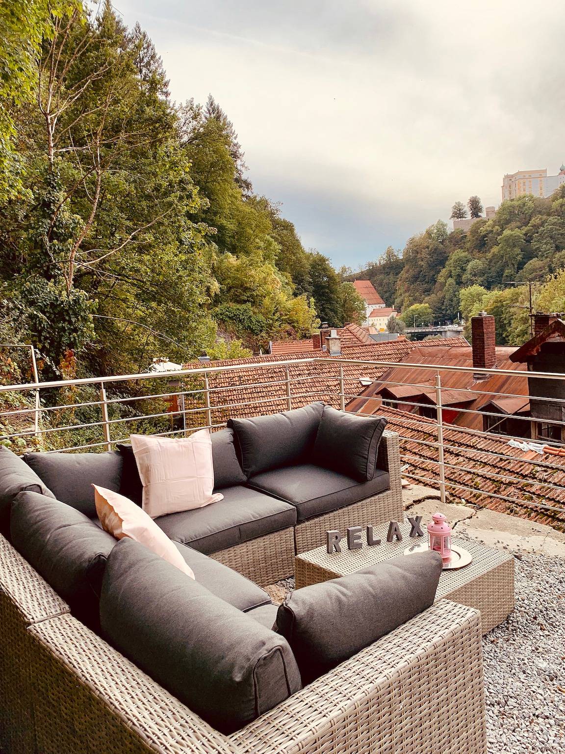 Apartamento entero, Apartamento 'Felix Living 7' con terraza privada y Wi-Fi in Passau, Passauer Land