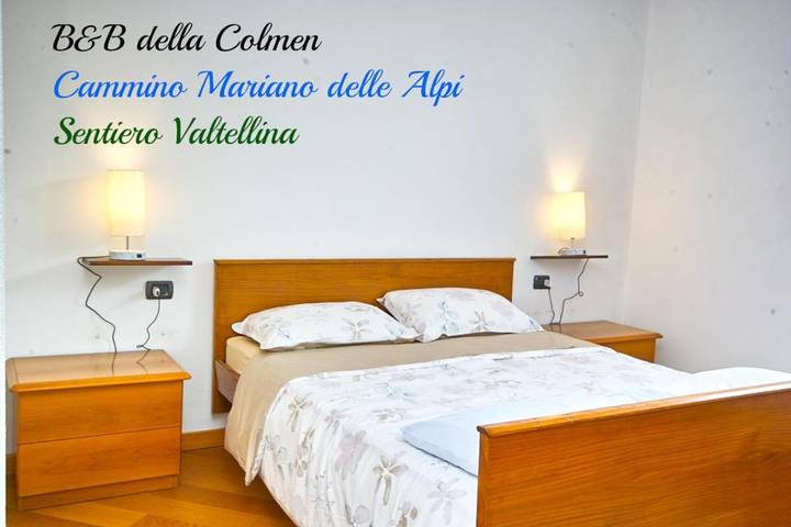 Chambre d’hôte pour 2 personnes, avec Terrasse et Vue à Morbegno
