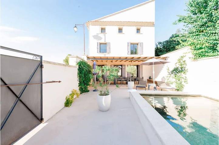 Ferienhaus für 12 Personen, mit Terrasse in Bédoin