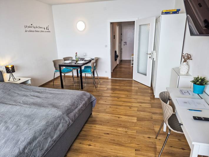 Ferienwohnung für 4 Personen, mit Sauna und Balkon