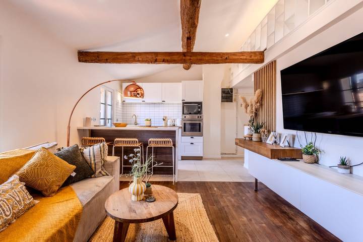 Ferieleilighet for 6 personer, barnevennlig i Antibes