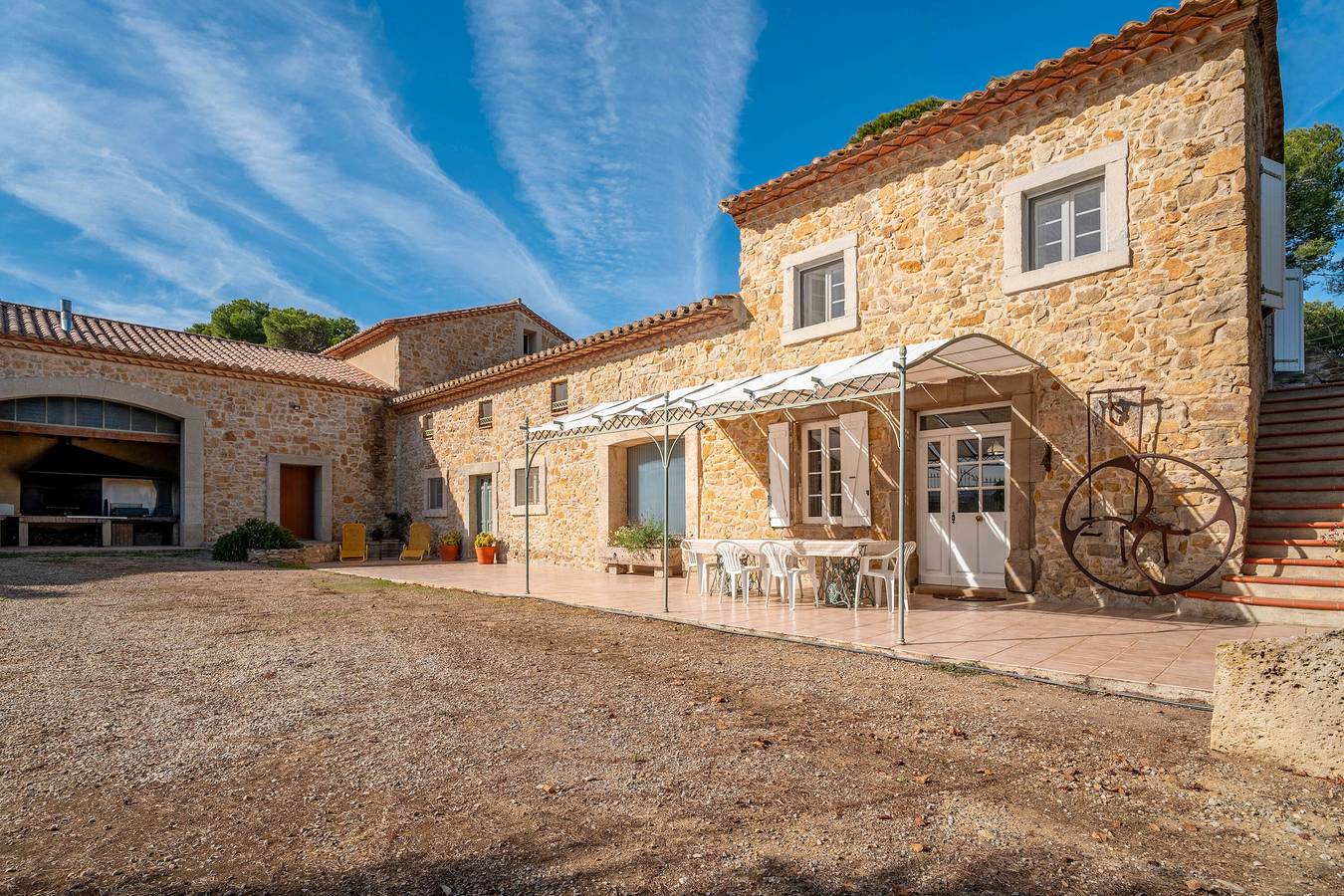 Casa de Vacaciones 'Mas Vitícola a 10 Min de Narbona' con Piscina Privada in Bizanet, Region de Narbonne