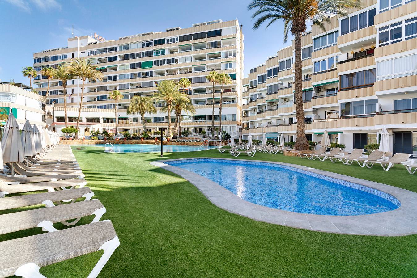 Apartamento entero, Apartamento Vacacional 'Beautiful 1115 Central' con Vista al Mar, Wi-Fi y Aire Acondicionado in Maspalomas, San Bartolomé de Tirajana