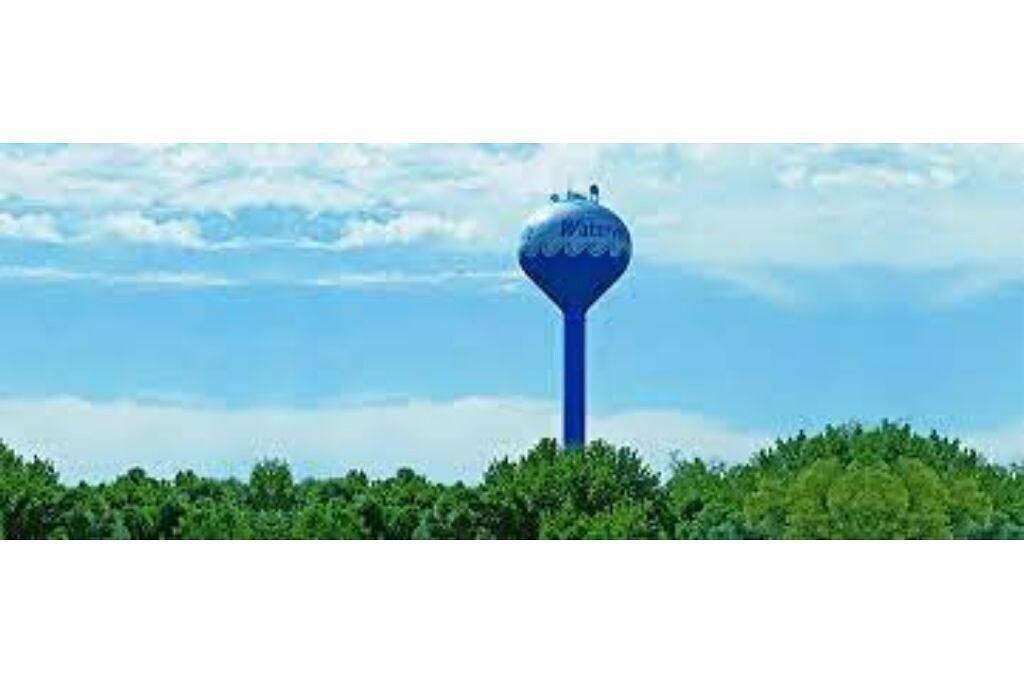 Cabins overlooking the lake Sakatah, bordering the state trail in Le Sueur County