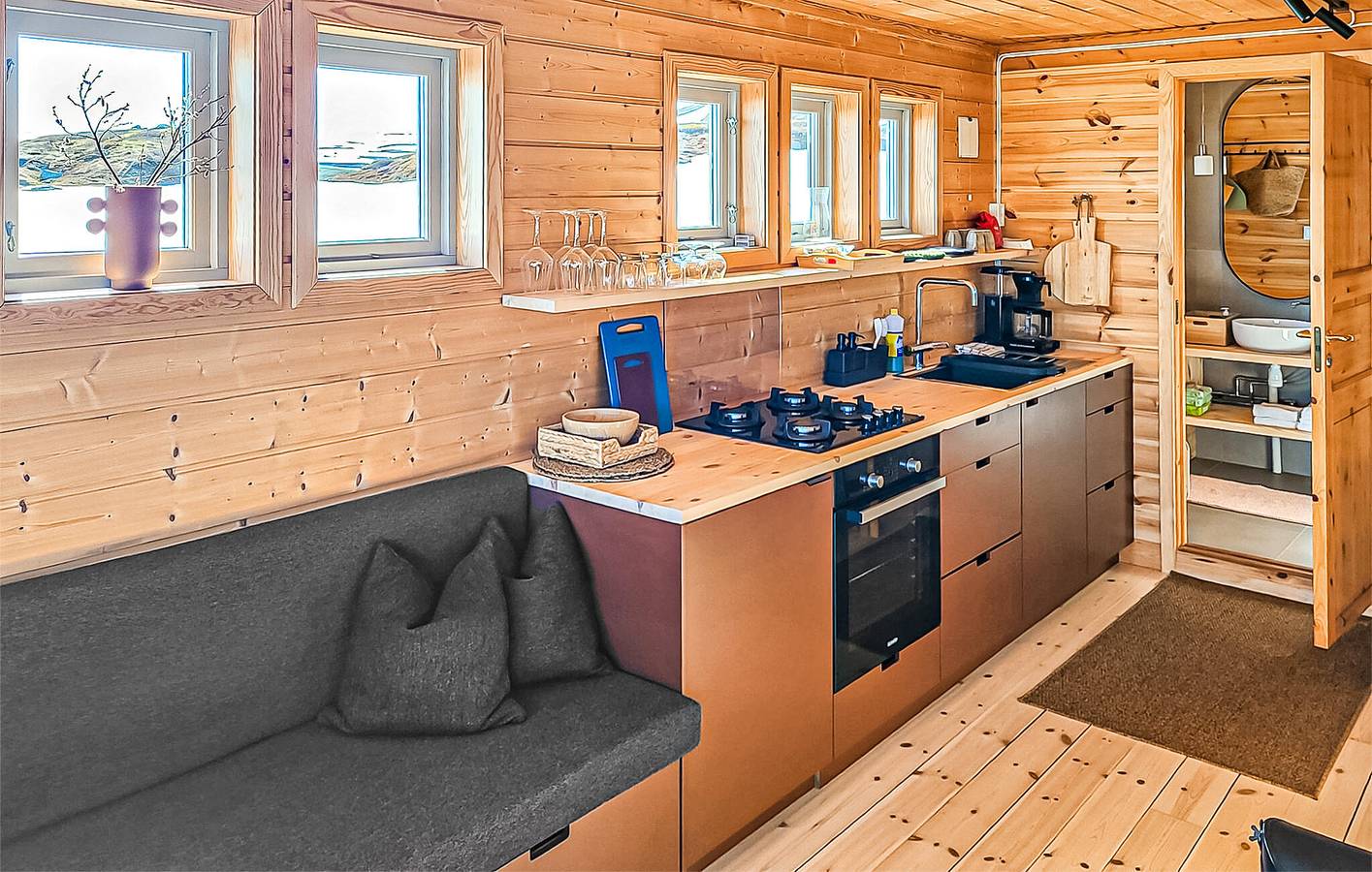 Vakantiehuis voor 2 personen met sauna in Eidfjord