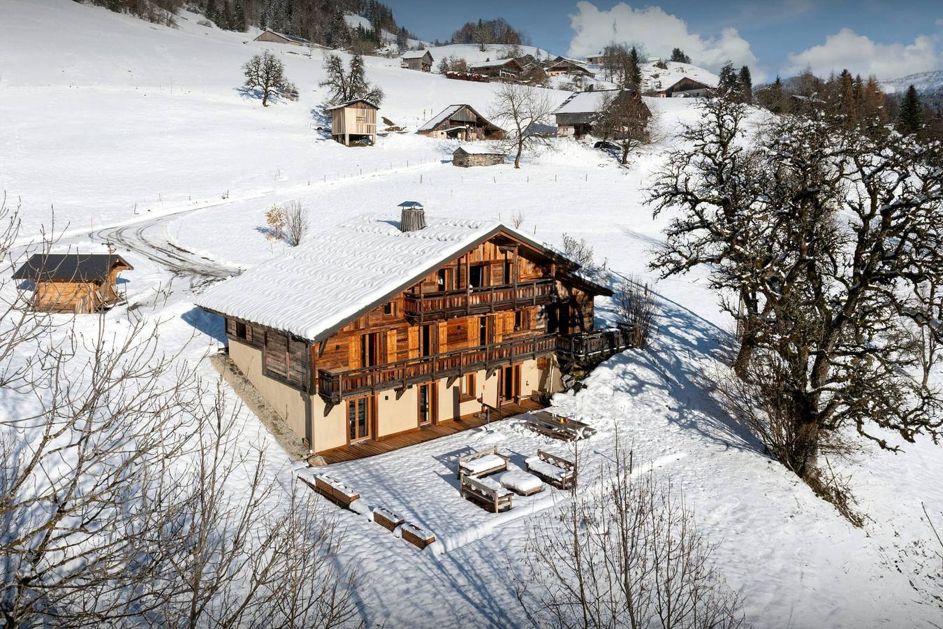 Chalet für 10 Personen mit Sauna in Saint-Nicolas-la-Chapelle, Albertville und Umgebung