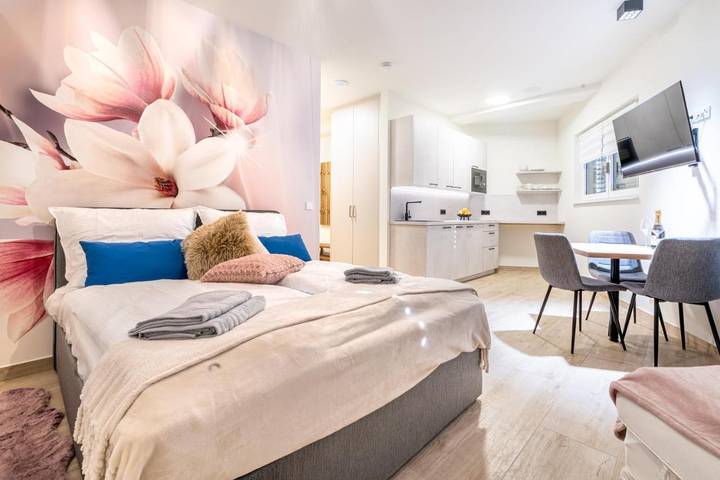 Ferienwohnung für 2 Personen, mit Garten, mit Haustier