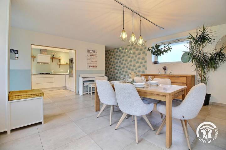 Gîte pour 6 personnes, avec terrasse et jardin à Guidel - 2