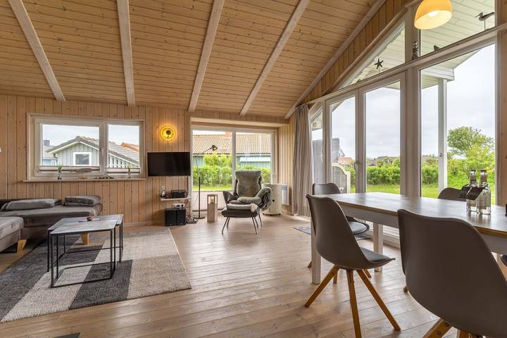 Ferienhaus für 5 Personen, mit Terrasse und Whirlpool sowie Sauna und Garten, mit Haustier an der Nordsee - 2