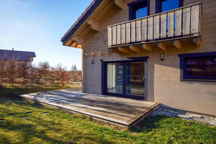 Chalet pour 6 personnes, avec jardin et vue à Foncine-le-Haut