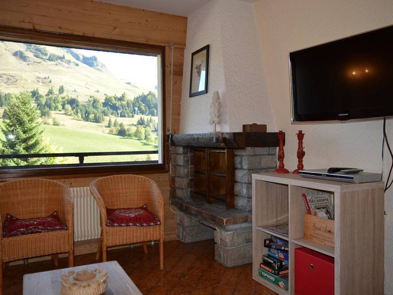 Apartamento entero, Apartamento con chimenea, balcón sur y parking en Le Grand-Bornand in Chinaillon, Le Grand-Bornand