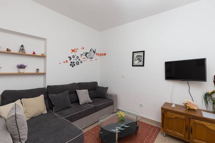 Ganze Wohnung, Ferienwohnung für 4 Personen mit Meerblick in Brasina, Dubrovnik-Neretva