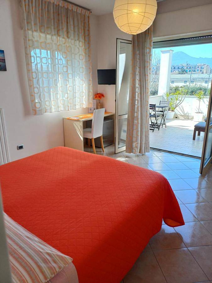Chambre d’hôte pour 5 personnes, avec jardin et vue, animaux acceptés à Pompei - 2