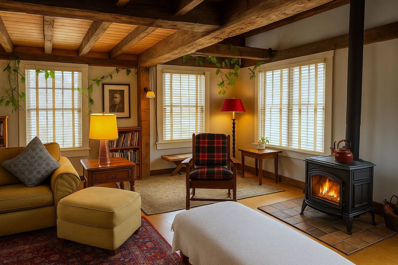 Ganze Wohnung, Magical Post and Beam Loft Downtown Newport! in Newport, Newport County