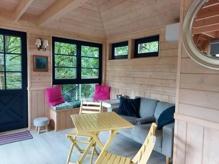 Chalet pour 2 personnes, avec jardin et vue, animaux acceptés en Pologne - 3