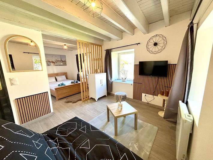 Gîte pour 3 personnes, avec Terrasse à Olliergues