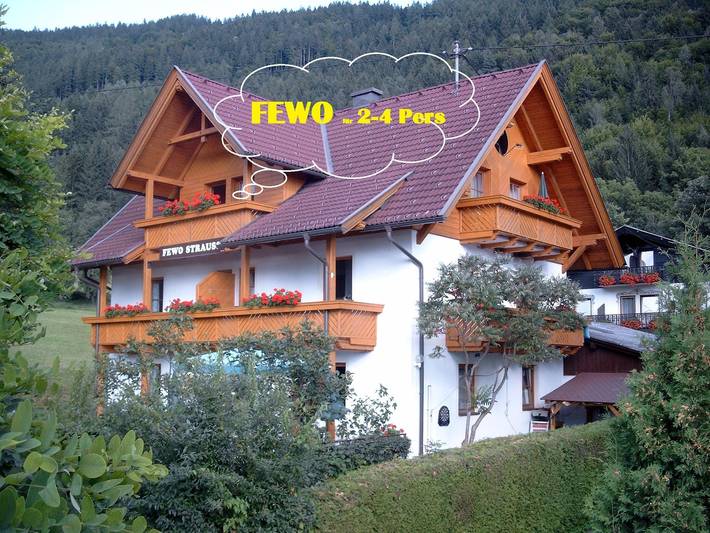 Ferienwohnung für 4 Personen, mit Garten und Ausblick sowie Seeblick am Ossiacher See - 4