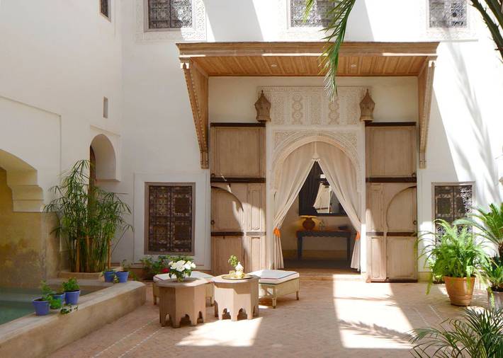 Villa pour 12 personnes, avec terrasse ainsi que jardin et sauna à Marrakech - 2