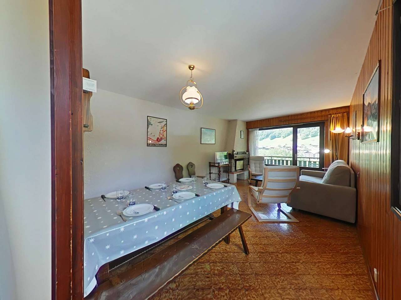 Apartamento entero, Apartamento a pie de pistas, 4 plazas, Le Grand-Bornand in Chinaillon, Le Grand-Bornand