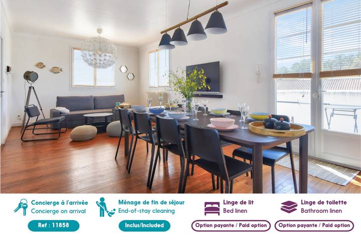 Location de vacances pour 10 personnes, avec terrasse et jardin à La Barre-de-Monts - 2