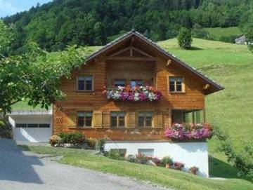 Ferienwohnung für 6 Personen, mit Garten in Schoppernau