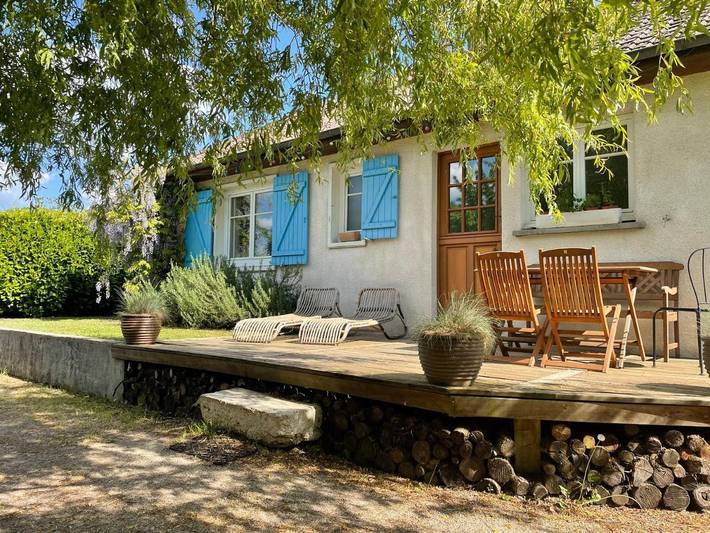 Location de vacances pour 5 personnes, avec jardin dans Saint-Hilaire-Saint-Mesmin