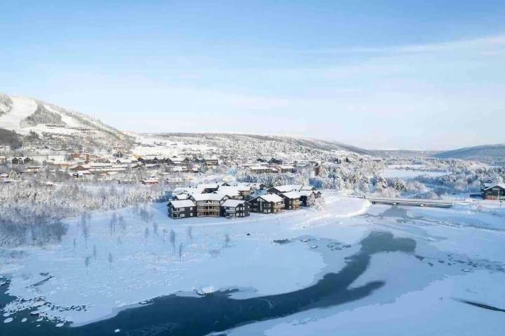 Ferieleilighet for 4 personer, med utsikt og terrasse, dyr tillatt i Geilo