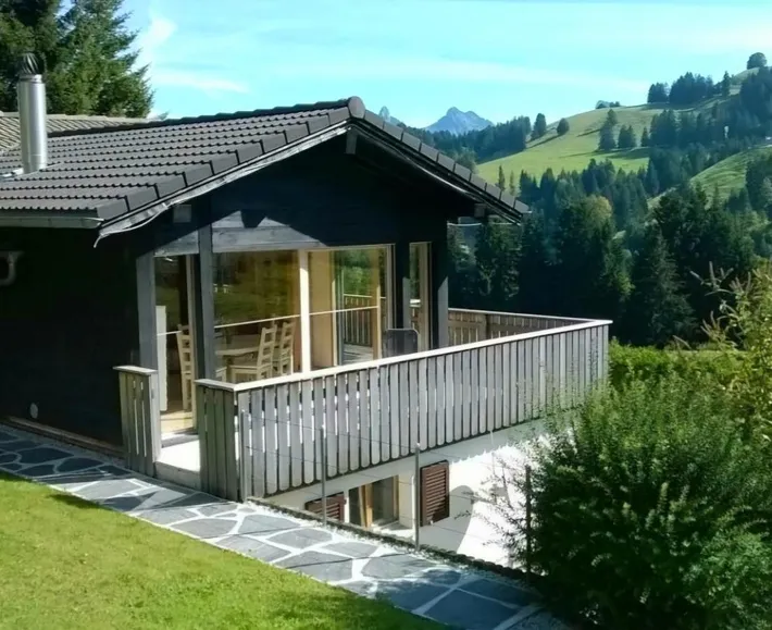 Chalet für 6 Personen, mit Garten und Ausblick, kinderfreundlich - 1