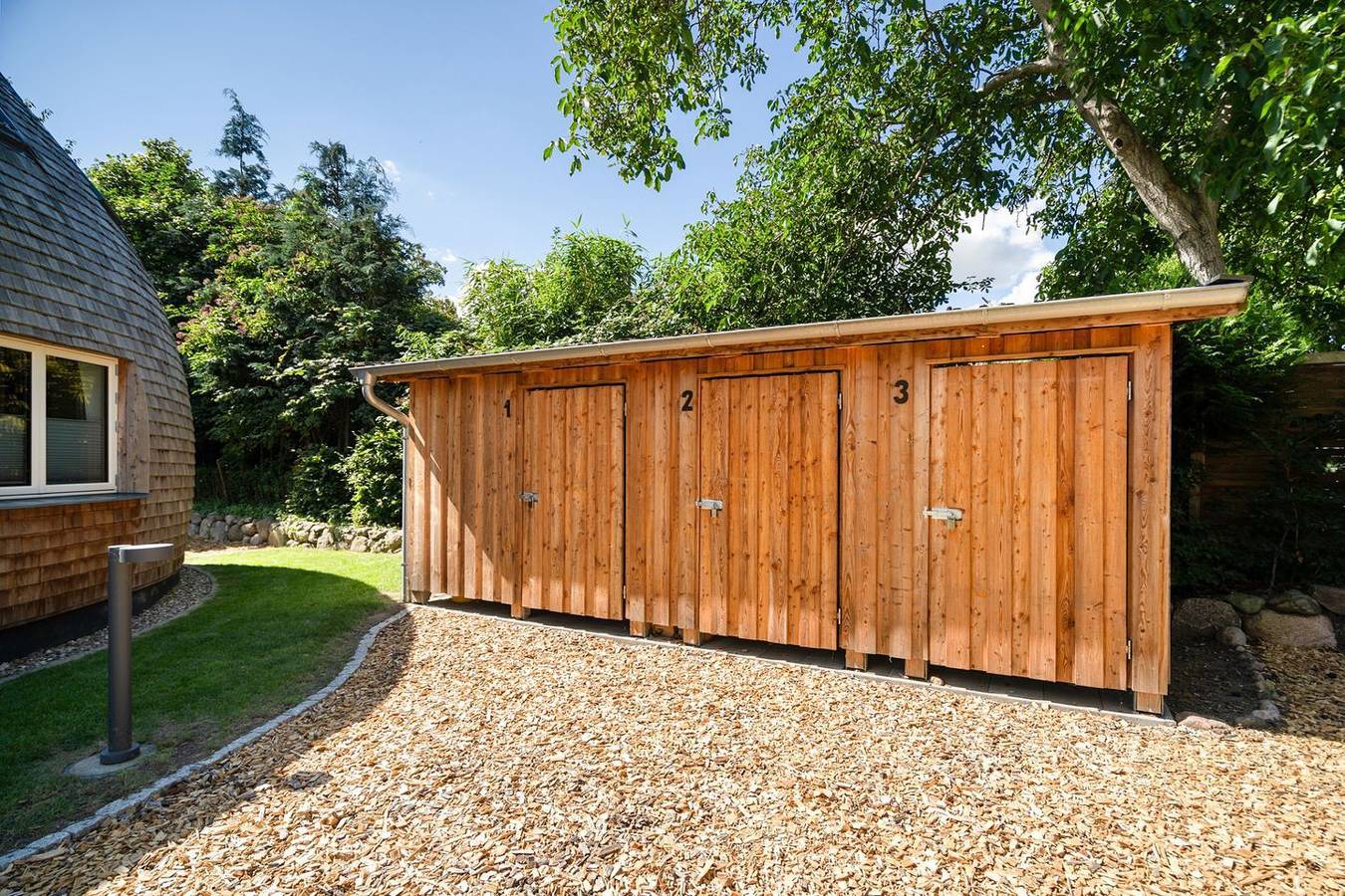 Kugelhaus Solveig – 3 Sz, 2 Bäder, Sauna & große Wohnküche am See in Tollensesee, Penzlin