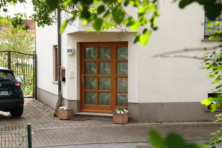 Ferienwohnung für 3 Personen, mit Ausblick und Seeblick in Dessau-Wörlitzer Gartenreich