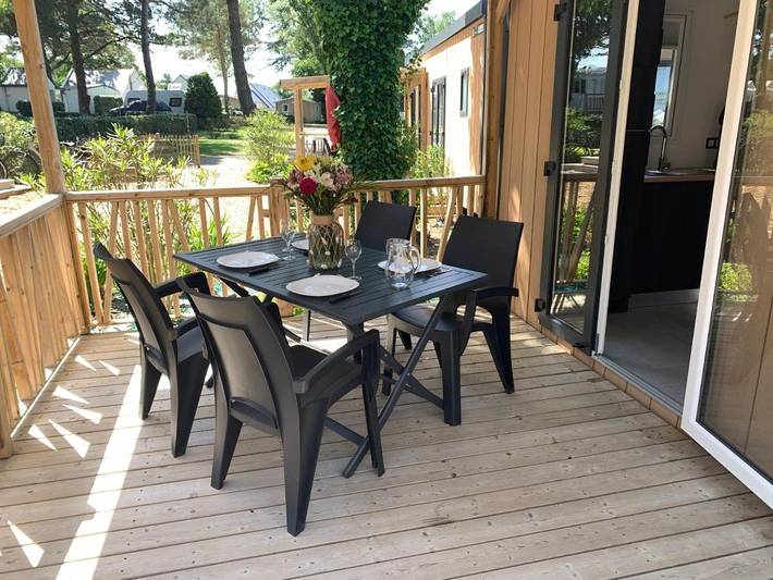 Location de vacances pour 4 personnes, avec terrasse dans Port de Kercabellec - 4