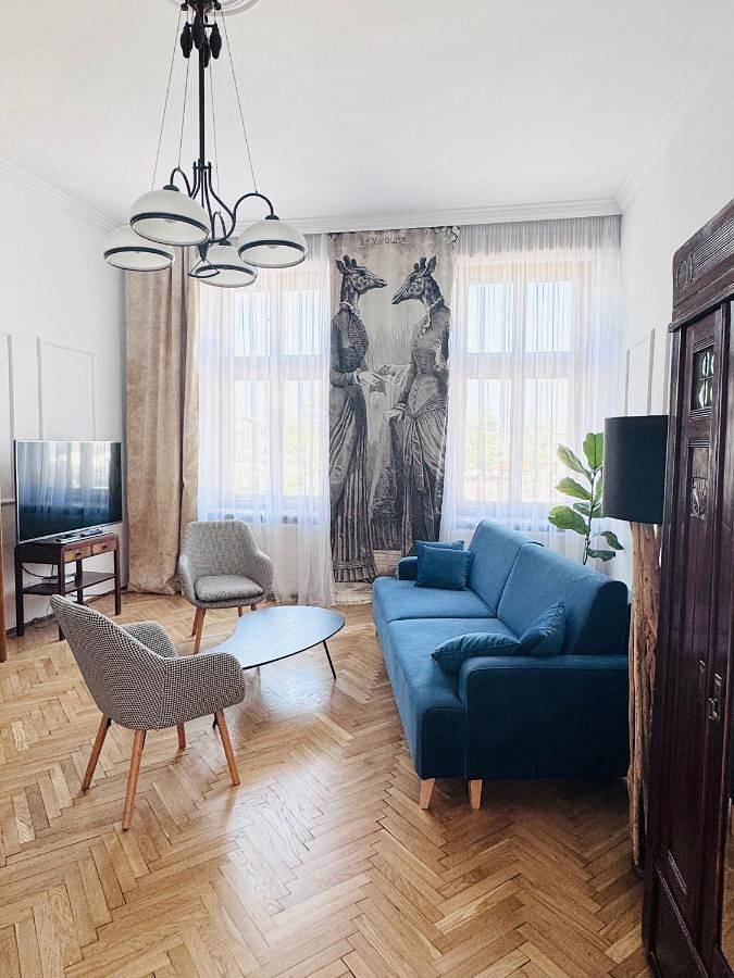 Apartament wakacyjny dla 4 osób, z taras i widok w Krosno