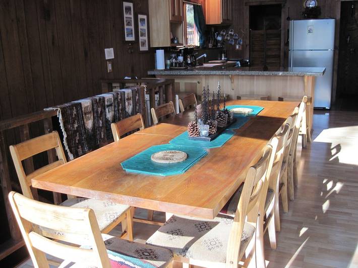 Log cabin for 8 people, with terrace in Truckee