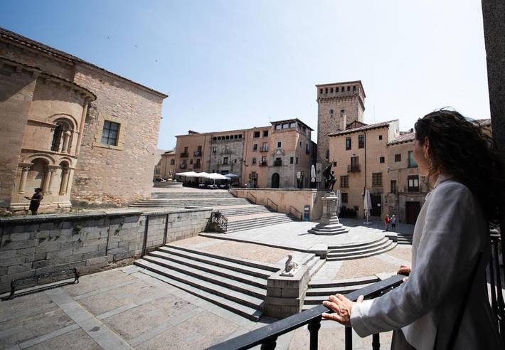 Apartamento para 4 personas, con terraza en Segovia
