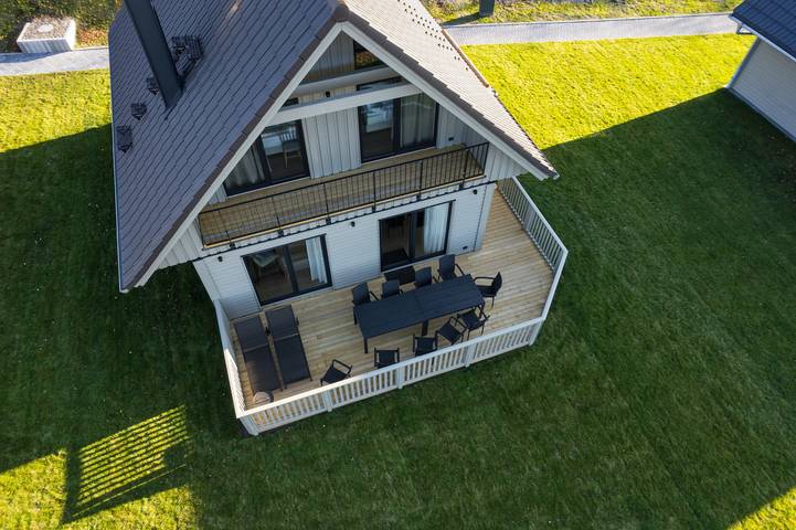 Ferienhaus für 8 Personen, mit Ausblick und Sauna sowie Garten und Terrasse, mit Haustier im Harz