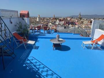 Chambre d’hôte pour 2 personnes, avec terrasse à Meknès