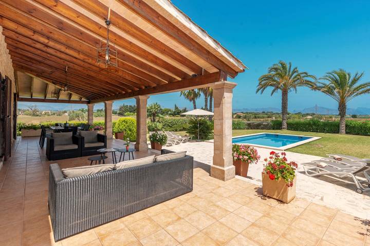 Luxus-Finca für 8 Personen, mit Balkon und Terrasse sowie Garten in Alcúdia - 4