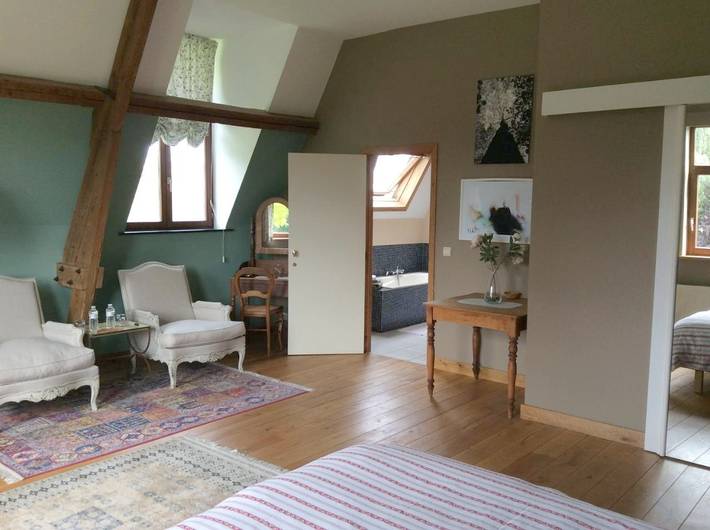 Chambre d’hôte pour 2 personnes, avec vue ainsi que jardin et piscine dans la Province du Brabant wallon - 2