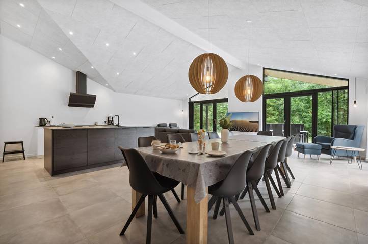 Ferienhaus für 10 Personen, mit Sauna und Pool sowie Terrasse und Whirlpool in Arrild - 4