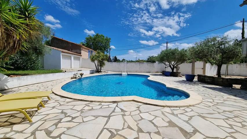 Location de vacances pour 7 personnes, avec piscine et jardin à Homps - 3