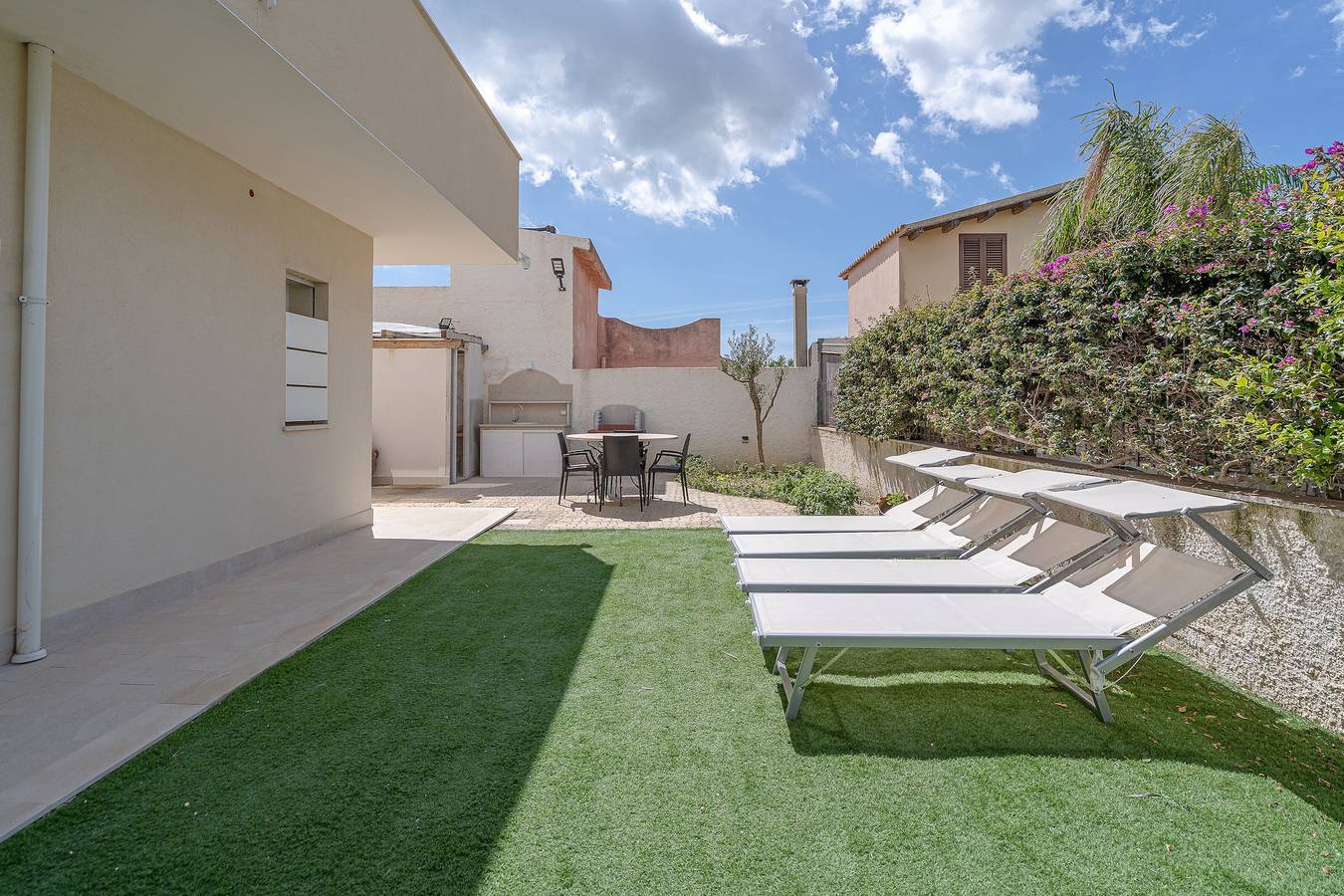 Apartment 'Marzamemi 1 mit privatem Garten', Wlan und Klimaanlage in Marzamemi, Noto und Umgebung