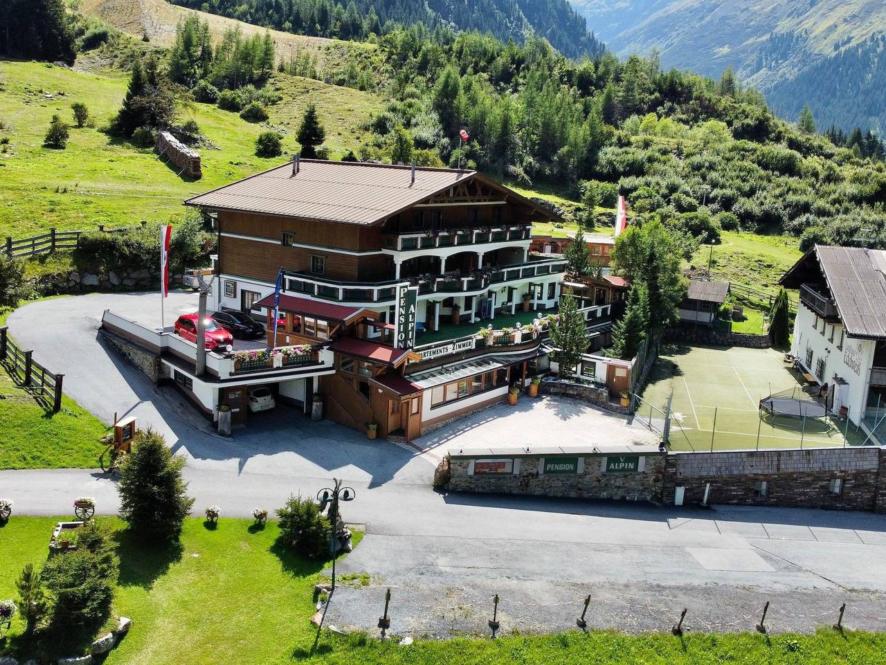Ganze Ferienwohnung, Pension Alpin in St. Leonhard im Pitztal, Ötztaler Alpen